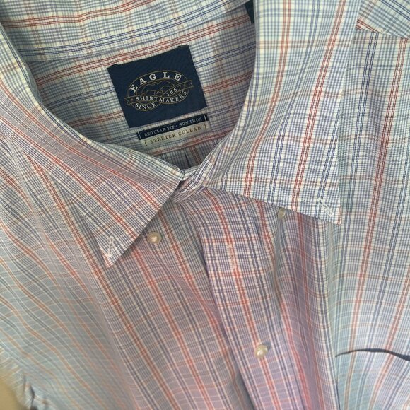 Men's Eagle Shirtmakers Dress Shirt Size171/2 34-35 - Picture 1 of 4